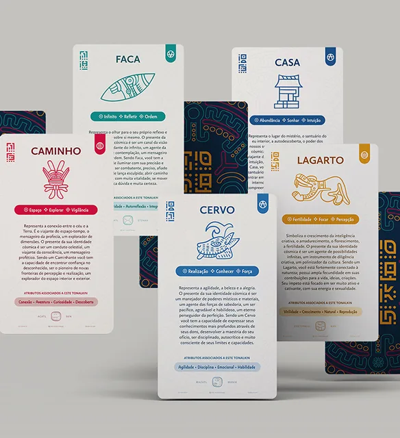 Tonalkin Cards, trabalho final de Anna